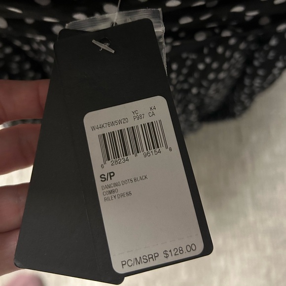 Guess black and white pokadot dress NWT! - Picture 4 of 5
